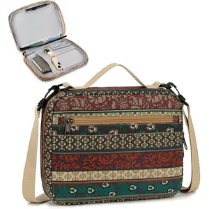 Bible Case for Women, Bible Covers Carrying Book Case for Women Girls with Detachable Shoulder Strap