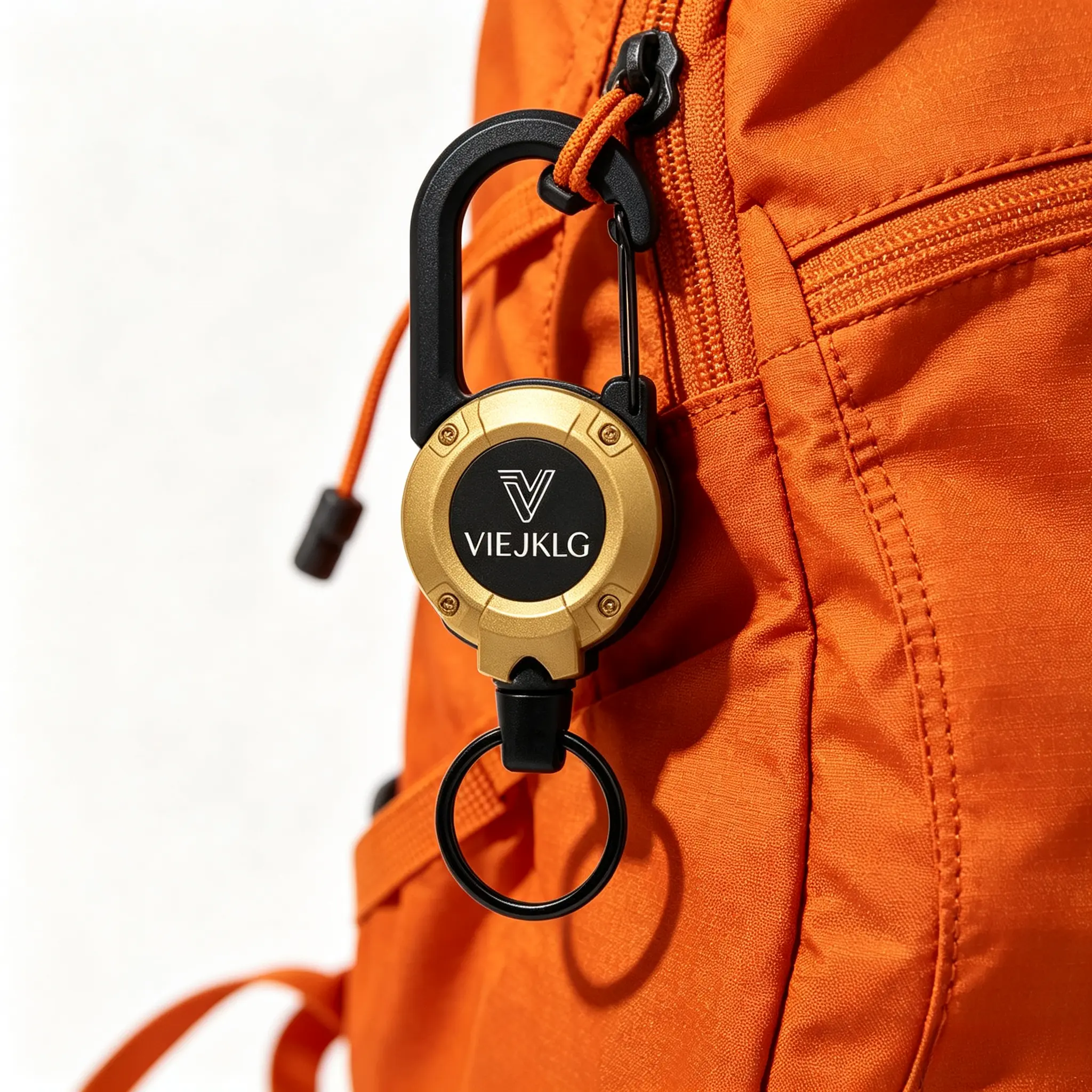 High Tensile Retractable Key Lanyard, 3-in-1 Multifunctional Steel Wire Buckle Portable Anti-lost Clip for Outdoor Sports & Daily Work