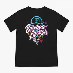 Youth Ice Cream Scoops Lightweight Sporty Sports Top - Outdoor Tee, Sporty Sports Tops
