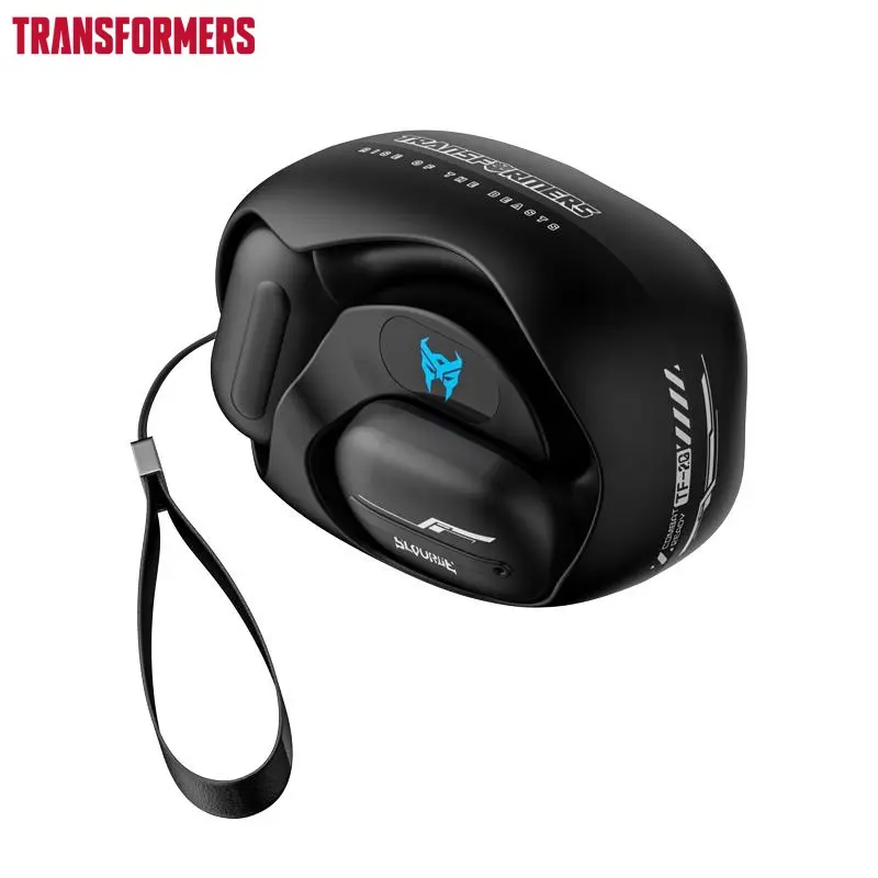 TRANSFORMERS TF-T20 Wireless Earphones With Passive Noise Reduction, 5.4mm Sound, 360° Surround Sound, Low Latency For Gaming, High Definition Calls, And Microphone, Suitable for running fitness wear