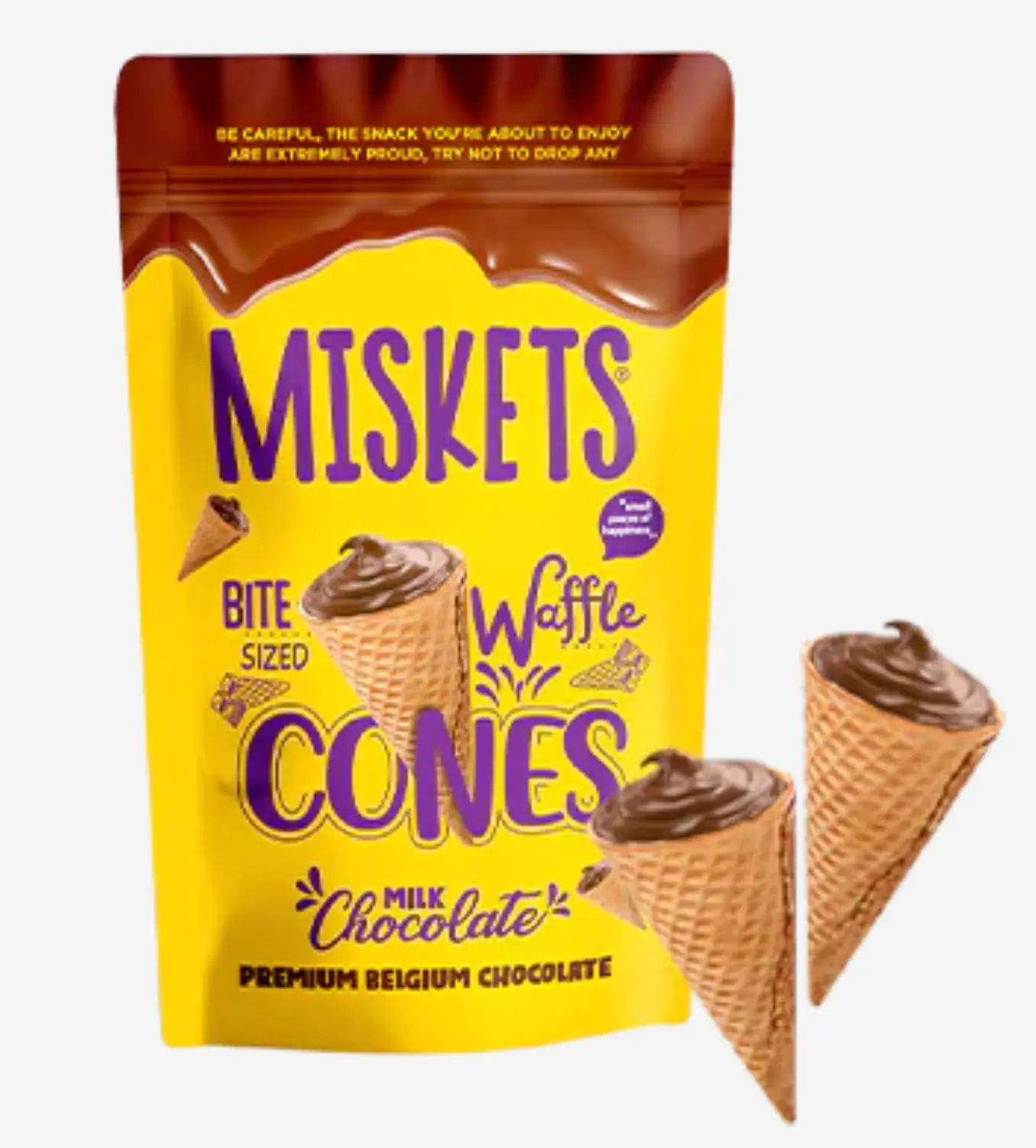 Miskets Mini Waffle Cones (12 Piece)