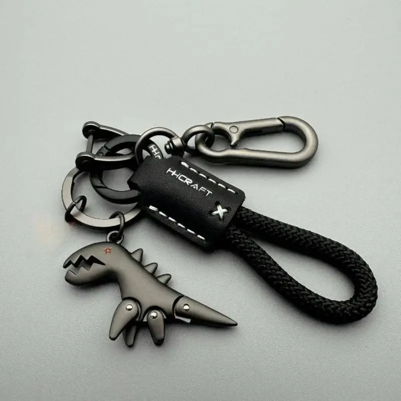 Exquisite Dinosaur Shaped Keychain - Animal Motif Character Charm, Car Key Accessory, Bag Charm for Girls, Backpack Pendant, Keychain For Car Keys, Character Charm Keychains