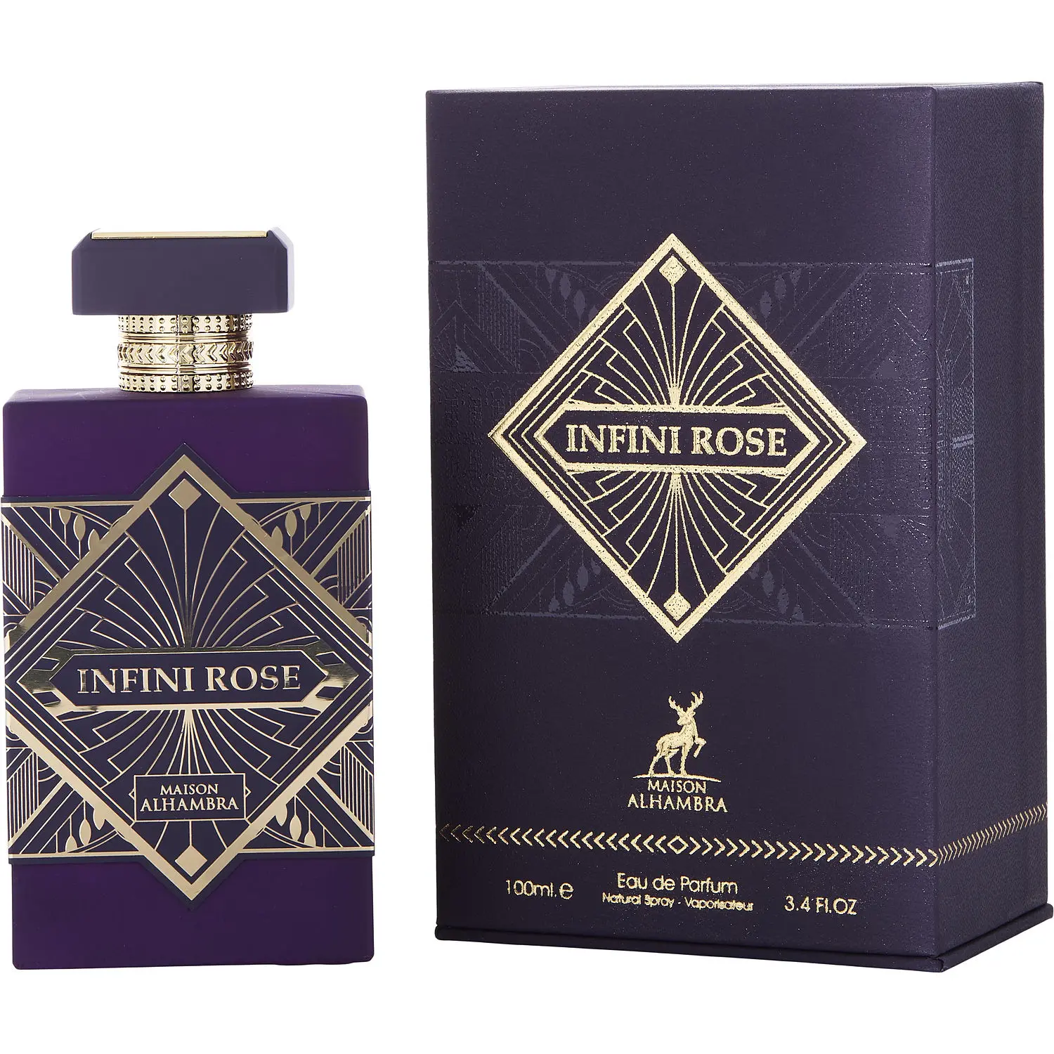 Maison Alhambra Infini Rose By Maison Alhambra Eau De Parfum For Unisex
