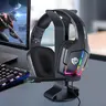 Wired Gaming Headset, Noise Canceling Headphones with Wireless Microphone, RGB LED Light, Multiplatform Gaming Headset for Xbox One Series X/S PS4 PS5 PC Switch, PC Headsets, Gamer Headphones