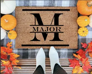 Personalized monogram Doormats - Enhance Your Home's Entryway
