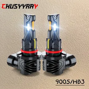 For Chrysler 300 2016-2021 - 2X 9005 Front LED Headlight Bulbs High/Low Beam Led Drl