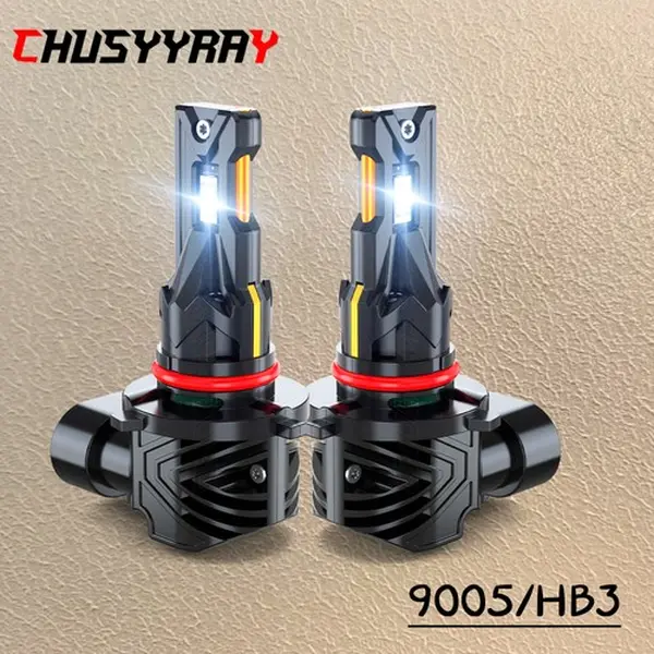 For Chrysler 300 2016-2021 - 2X 9005 Front LED Headlight Bulbs High/Low Beam Led Drl