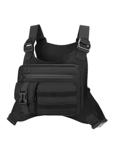 Unisex Outdoor Trail Running Chest Bag, Large Capacity Storage, Waterproof Sports Chest Pack, Lightweight Running Vest Gear, Ideal for Fitness, Training, Cycling, Hiking, Jogging Equipment