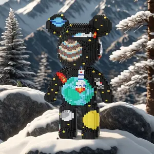 Creative Building Block Set for DIY Projects, Perfect Gift for Christmas & Birthdays, Modern Home Decor, Unique Present Idea, Building Block Model