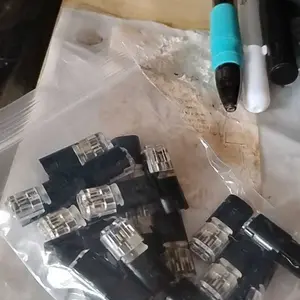 2026 50PCS Double-Wire Plug-in Connector Led Light Strip Connectors 2 Pin, Led Strip Lights Connectors Low Voltage Wire Connector with Locking Buckle, Fast Connect Plugs Led Connectors for Strip Lights，Lead strip automotive wiring electricity-YY