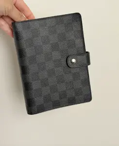 Pre-owned Louis Vuitton Canvas Planner Damier Graphite MM Planner