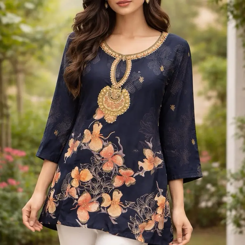 Women's Kurti Top, Size Range 44-60