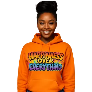 HAPPINESS OVER EVERYTHING DTF PRINT