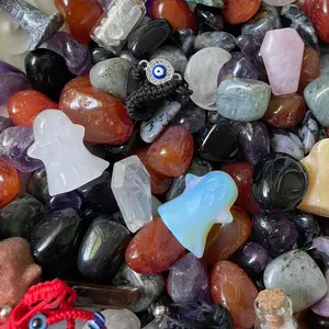 Spooky Halloween Crystal Confetti Scoop Carvings