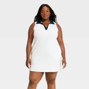 Women's Airy Sleek Dress - All In Motion Cream 1X
