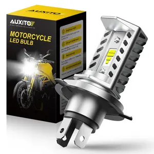16000LM H4 Motorcycle LED Upgrade Replacement LED Motorcycle H4 9003 HB2 Headlight Bulb Bright Super 6500K Light