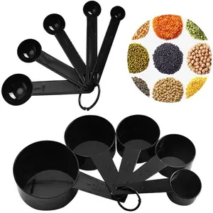 10-Piece Measuring Cup & Spoon Set DIY Cake Baking Milk Powder Scoop Kitchen Tools, Kitchen Gadgets, Multifunctional Spoons for Cooking, Precision Measurement Utensils, Food Measuring Tool, Kitchenware