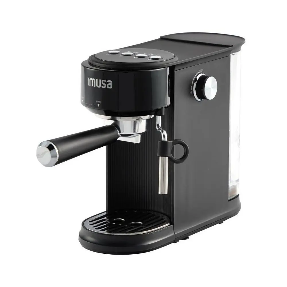 IMUSA SlimBrew Compact Coffee Maker Machine - 32oz At-Home Espresso, Latte Cappuccino Maker IMUSA SlimBrew Compact Coffee Maker Machine - 32oz At-Home Espresso, Latte Cappuccino Maker