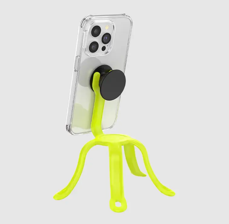 Adjustable Flexible Mount for PopSocket-Compatible Phone Grips, Cellphone Stand, Smartphone Tech Accessory, Mobile Phone Accessories, Tech Accessories