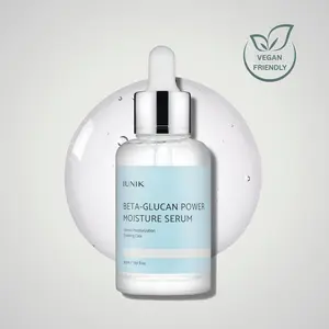 iUNIK Beta-Glucan Power Moisture Serum 50ml | Ultra-Hydrating & Soothing Face Serum  | With 98% Beta-Glucan + Centella + Mushroom Extracts | Deep Moisture, Barrier Strength & Skin Repair for All Skin Types