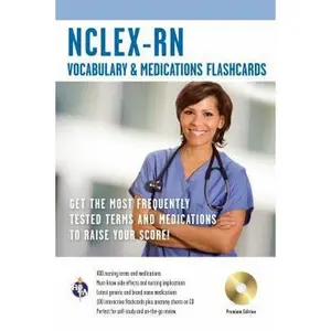 USED-NCLEX-RN Vocabulary and Medications Flashcard Book W/ CD [With CDROM] by Brice, J. (Paperback)