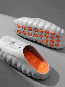 Men's Summer Sports Slippers, New Plaid Design PU Leather Eva Sole, Medium Width Casual Footwear for All Seasons