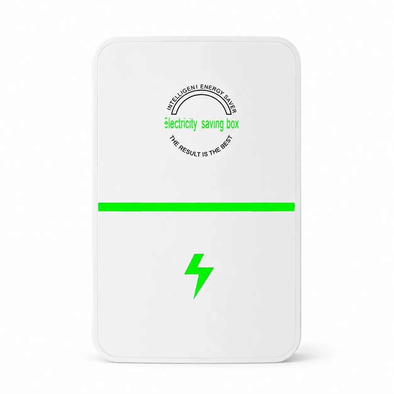 2pcs Intelligent Household Power Saver Device - 2.2in W, 3.8in H, 90v-250v, 50hz-60hz, Easy Setup Plug-and-Play Voltage Current Stabilizer, Overheat Protection, Line Loss Reducer, Fire-Resistant Matte Plastic for Home Use, Small Businesses