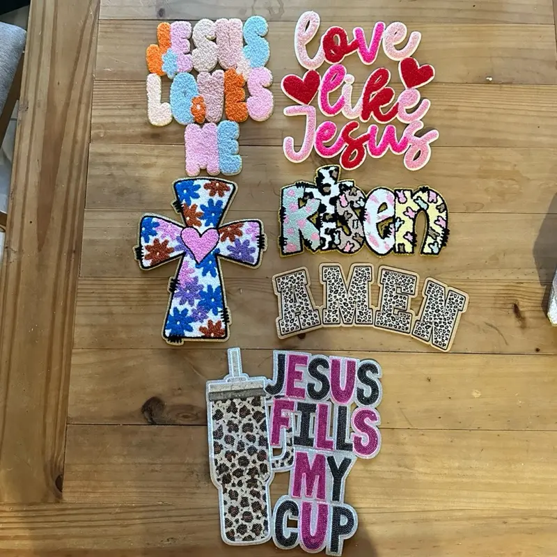 Religious Chenille Patch