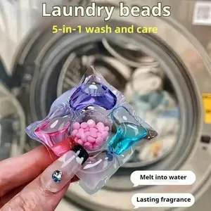 70/140pcs✨ Time to Romanticise Your Uni Wash Day! 🧺 5-in-1 Aesthetic Laundry Pods, Washing Capsules, Detergent Ball | Deep Clean & Long-Lasting Scent