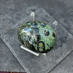 earthy Kambaba Jasper palm stone