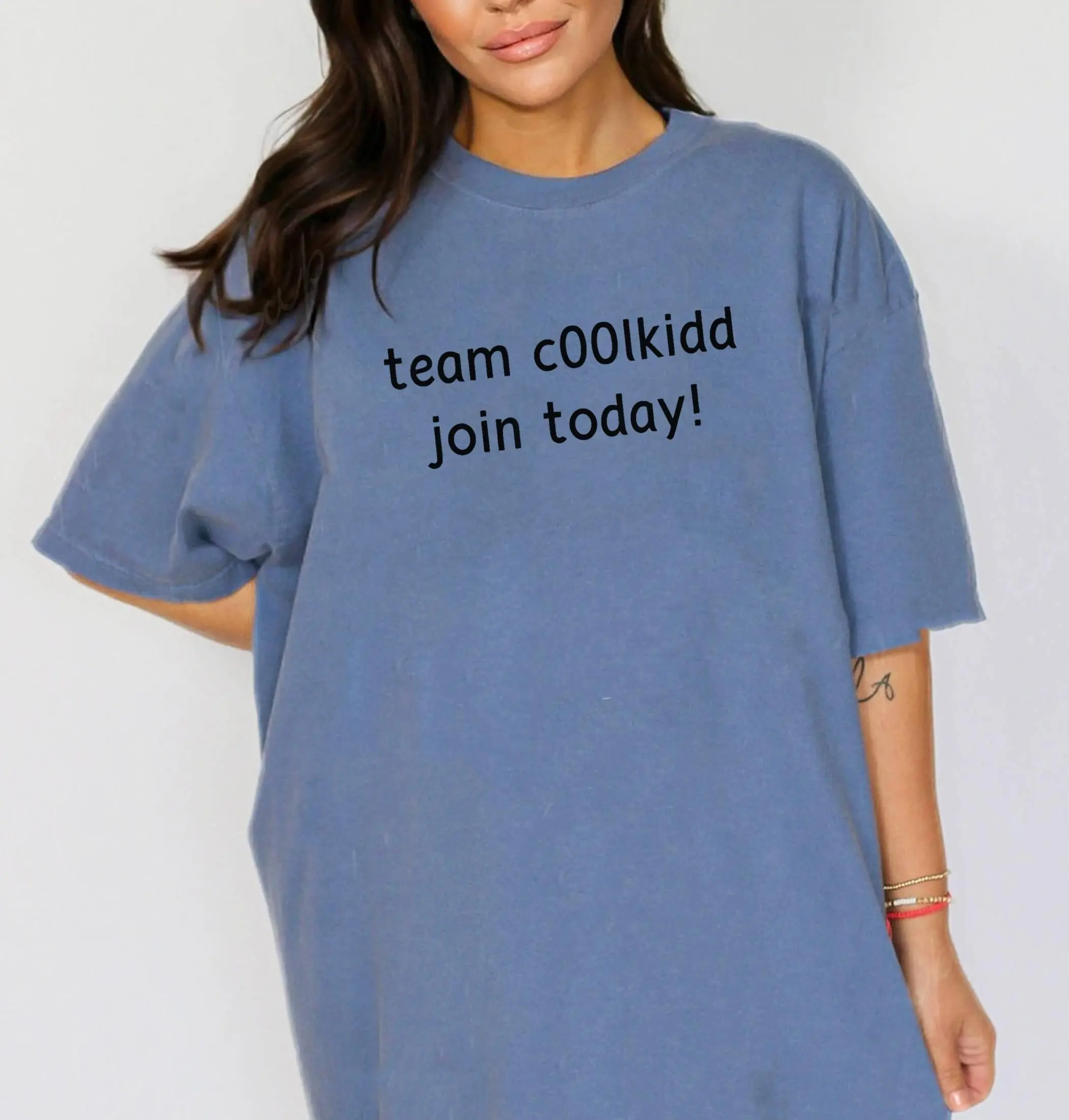 Team C00lkidd Join Today Funny Trending Quote Womens Mens T-Shirt