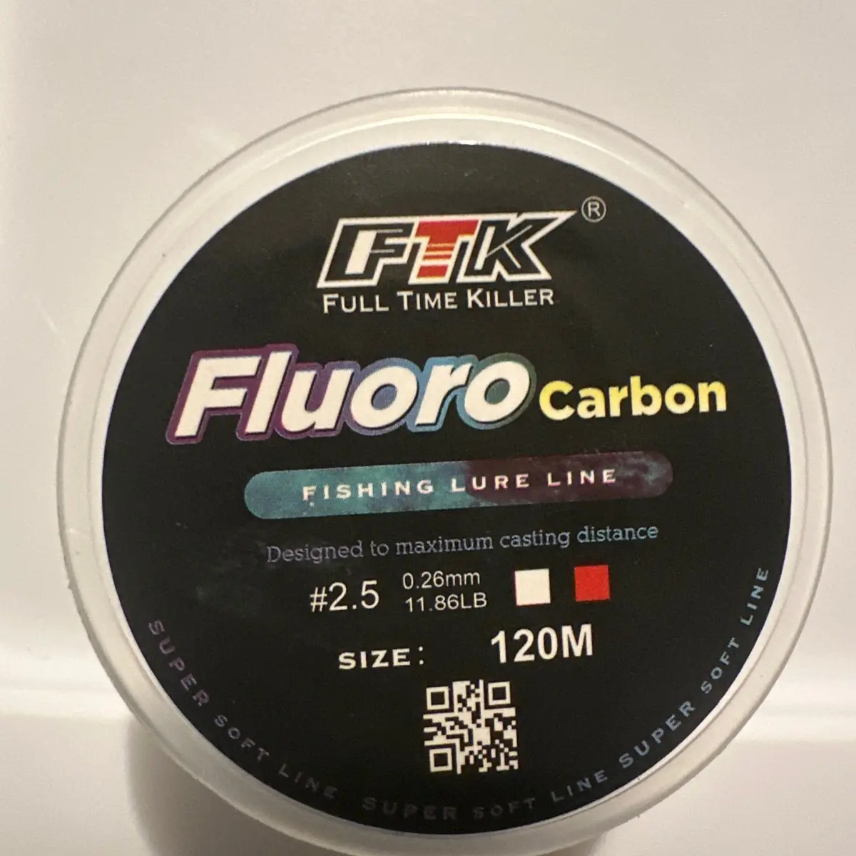 120 M of Fluoro carbon 12lb fishing line 120 M of Fluoro carbon 12lb fishing line