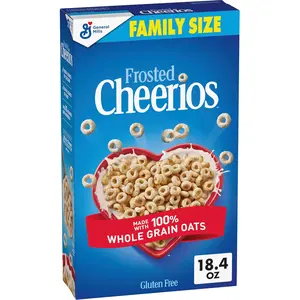 Cheerios, Heart Healthy Cereal, Family Size, 18.4 oz
