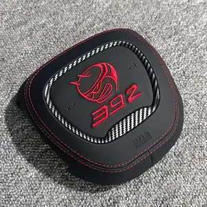 SRT Custom Scat Pack R/T Steering Wheel Center Cover Premium Decorative Badge for Dodge Charger Challenger Durango & Chrysler 300 Airbag Cover srt vehicle