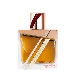 Embarouge Oud Studio Eau de Parfum 100ml | Cappuccino • Rose • Oud • Sweet Amber | Long-Lasting Warm & Spicy Gourmand Scent | Unisex Perfume | 3.4 fl. oz.