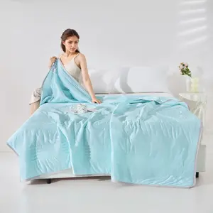 Cooling blanket, suitable for hot sleepers. Cooling blanket, air cooling blanket, lightweight cooling blanket, large size for summer  + 3 Free Gifts US