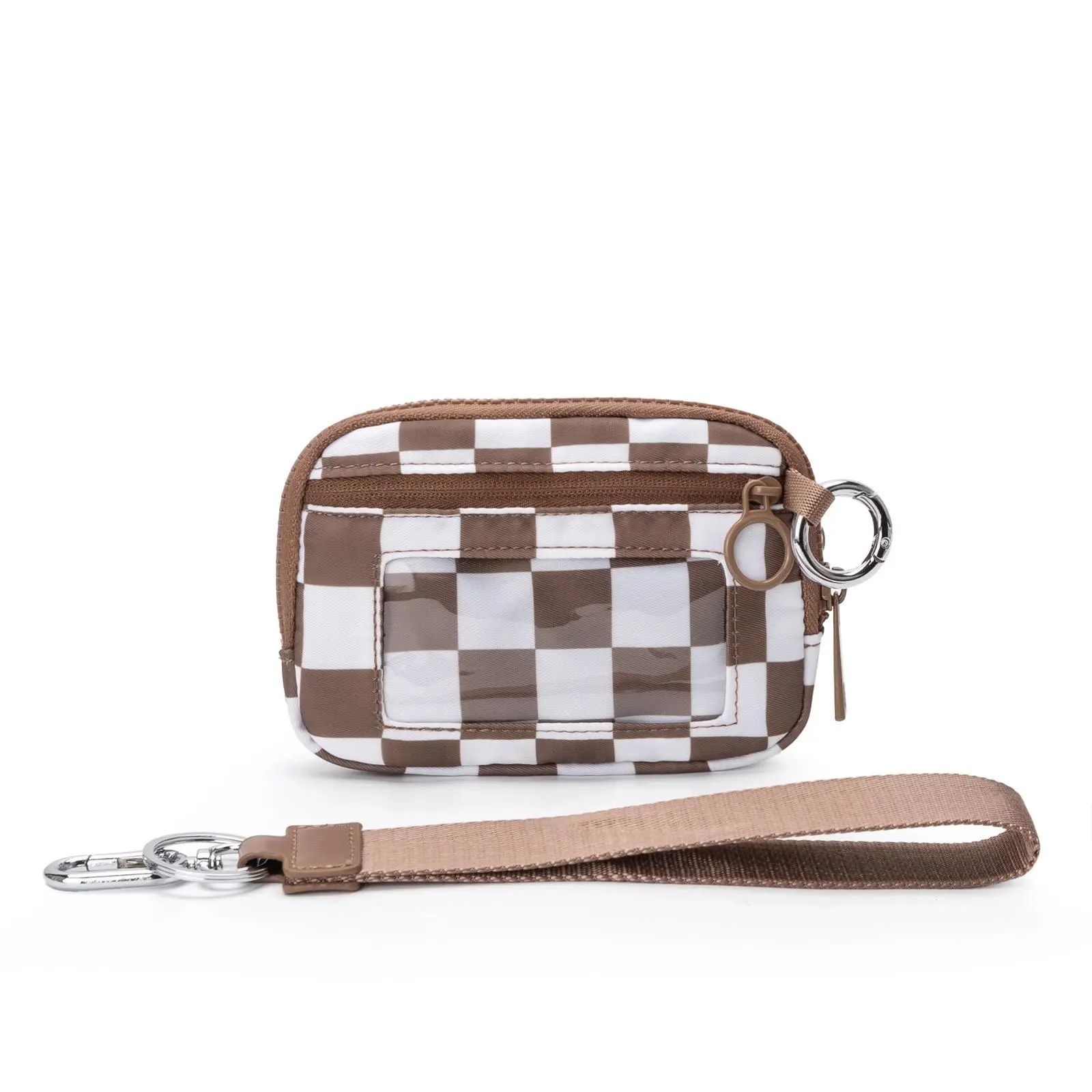 TikTok Viral Iris Wallet 2nd Gen – RFID Mini Wristlet Wallet for Women with 3 Zip Pockets, Clear ID Window & Card Holder | Trending Purse 2026, All-Season Travel Essential everyday bag