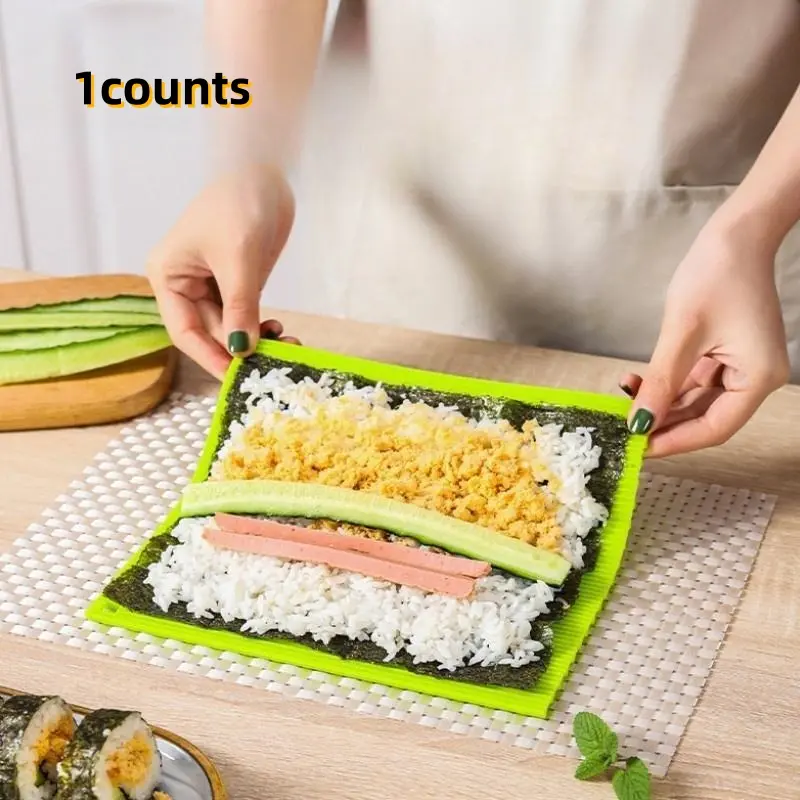 Simple Sushi Maker Mold for Homemade Sushi and Rice Balls, Sushi Rolls, Sushi Making, Ideal for Parties and DIY Kitchen Tools, Sushi Making Equipment, Easy Sushi Preparation, Compact, Durable Kitchen Tool, Cooking Tool, Utensils
