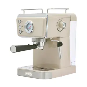 Haden Barista Brew Espresso Coffee Machine 20-Bar Espresso Maker, Putty & Copper