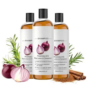 Onion Shampoo, Onion Shampoo for Hair Growth, with Rosemary Oil & Red Onion & Cinnamon Extract, Prevent Hair Loss | Promotes Thicker Fuller Hair, Ideal for Men and Women,6.76oz/200ml