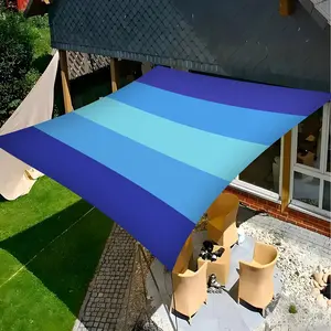 Outdoor Sunshade, Portable Beach Tent Canopy, Outdoor Canopy Tent with 4 Fixing Rope, Beach Tent Canopy for Yard, Camping, Durable Material, Vibrant Aesthetics