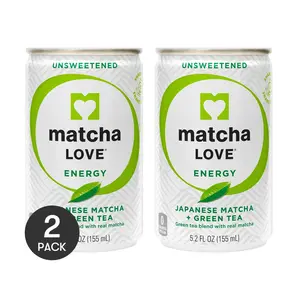 ITO EN Matcha Love Green Tea Energy Drink - 0 Sugar, 0 Calories, 155ml x 2 Packs - Premium Japanese Matcha