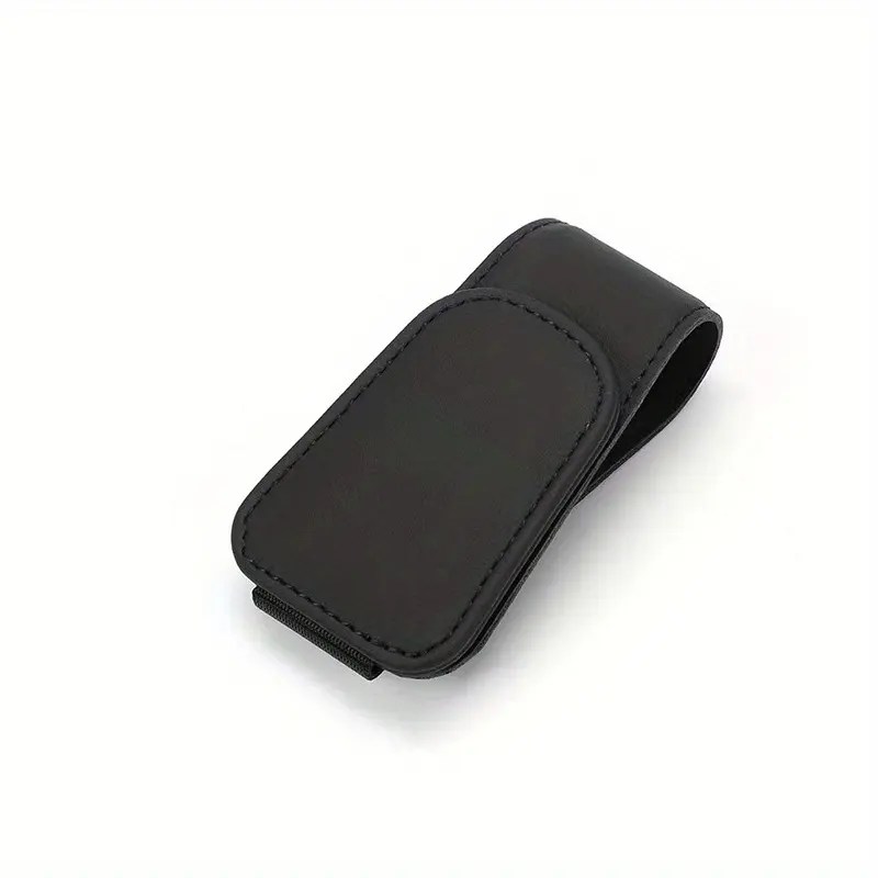 Two magnetic sun visor glasses clips, car sun visor fixing clips, multi-functional ticket clips, exquisite and compact, easy to install, universal auto parts
