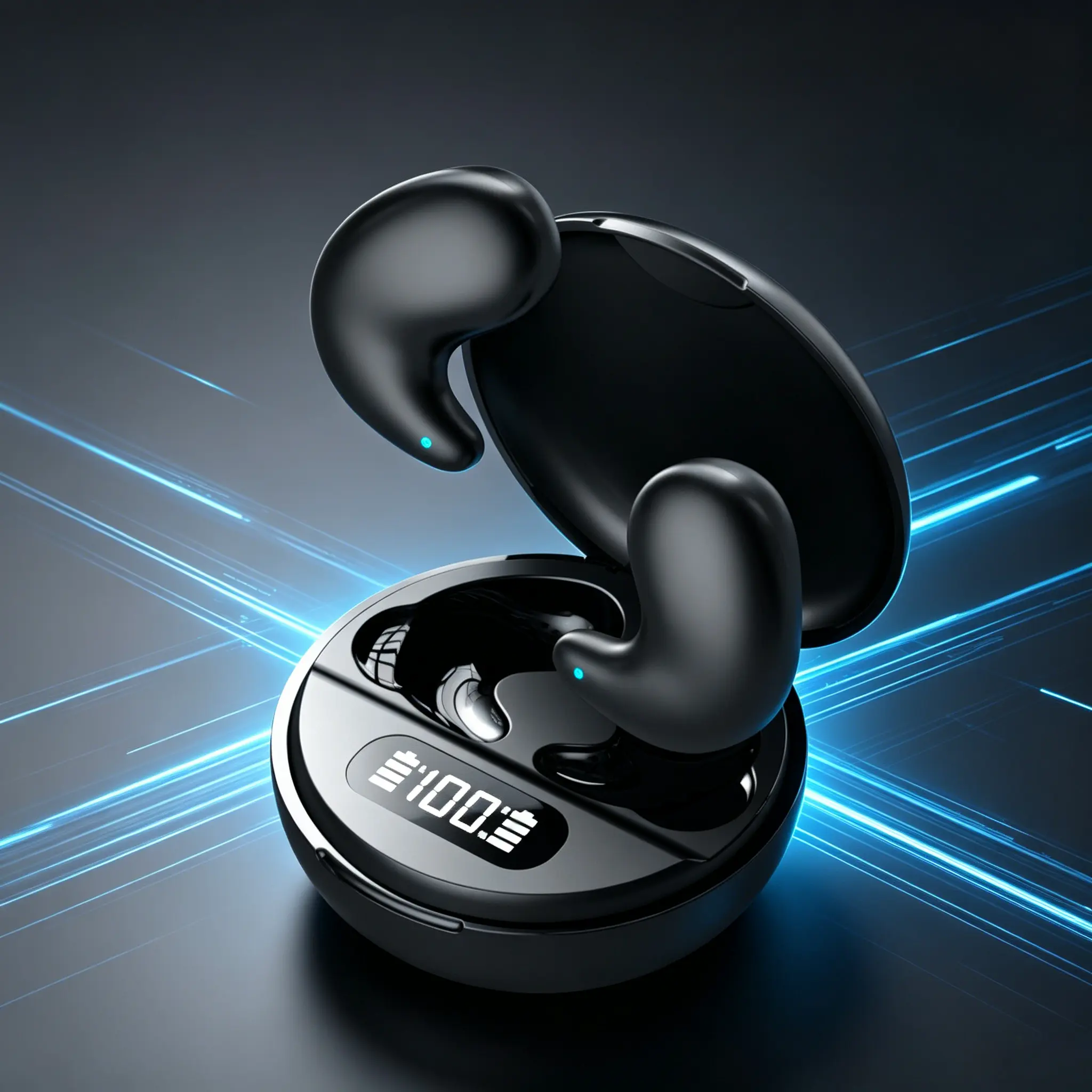 Sleep Earbuds for Side Sleepers, Invisible Flat Bluetooth Sleeping Earbuds, Zero Pressure White Noise Sleep Headphones, No Lights or Alerts, Tiny Hidden Earbuds for All Night Undisturbed Sleep Ea