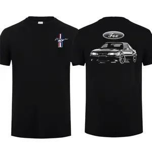 Foxbody Mustang 3rd Gen Car T-Shirt Menswear Muscle Car Lover Ford Mustang Gift For Car Enthusiast