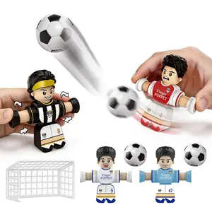 Finger Football Duel Doll Toy, Desktop Interactive Multiplayer Game, Realistic Player Model, Educational Gift for Family Fun