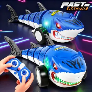 ABS reinforced shark remote control car adult durable anti-fall anti-collision remote control rechargeable. Best birthday gift