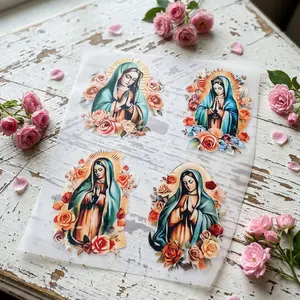 Mother Mary Iron on set of four