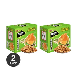 2 Pack YANJINPUZI Konjac Snack Cilantro Sesame Sauce 6.35oz Each - Chinese Snack, Vegan, Low Cal, Spicy Tripe Style