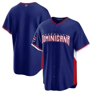 Team Dominican Republic 2026 World Baseball Classic Stadium Road Jersey